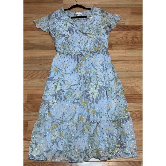 LC Lauren Conrad Dresses & Skirts - Lauren Conrad Ethereal Cottagecore Fairy Dress Size M Enchanted Garden Whimsical